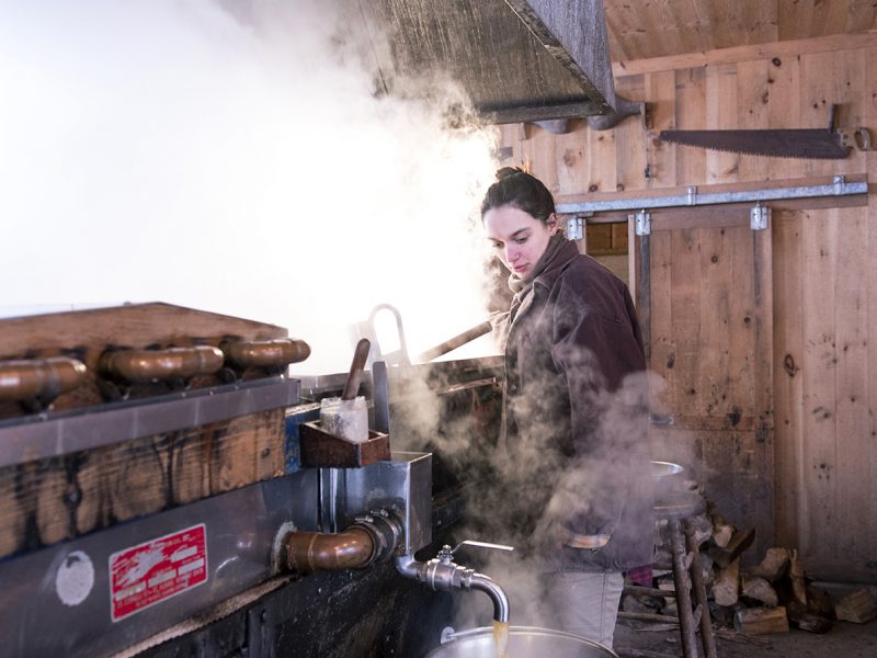 Happy Vermonters: Ana Fernandez Taps Into the Pure Joy of Sugaring Happy Vermonters: Ana Fernandez Taps Into the Pure Joy of Sugaring