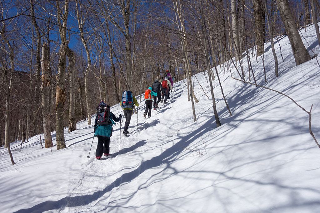 Vermont winter hiking