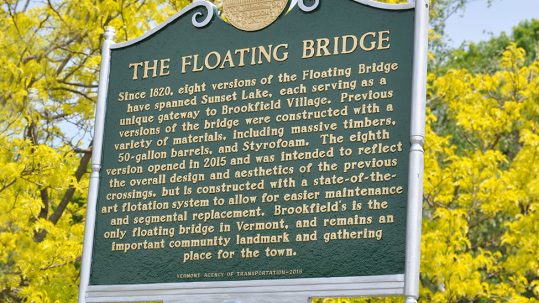 Vermont Historic Markers Highlight History, People and Places