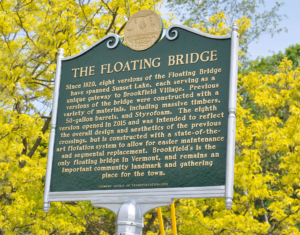 vermont historic markers