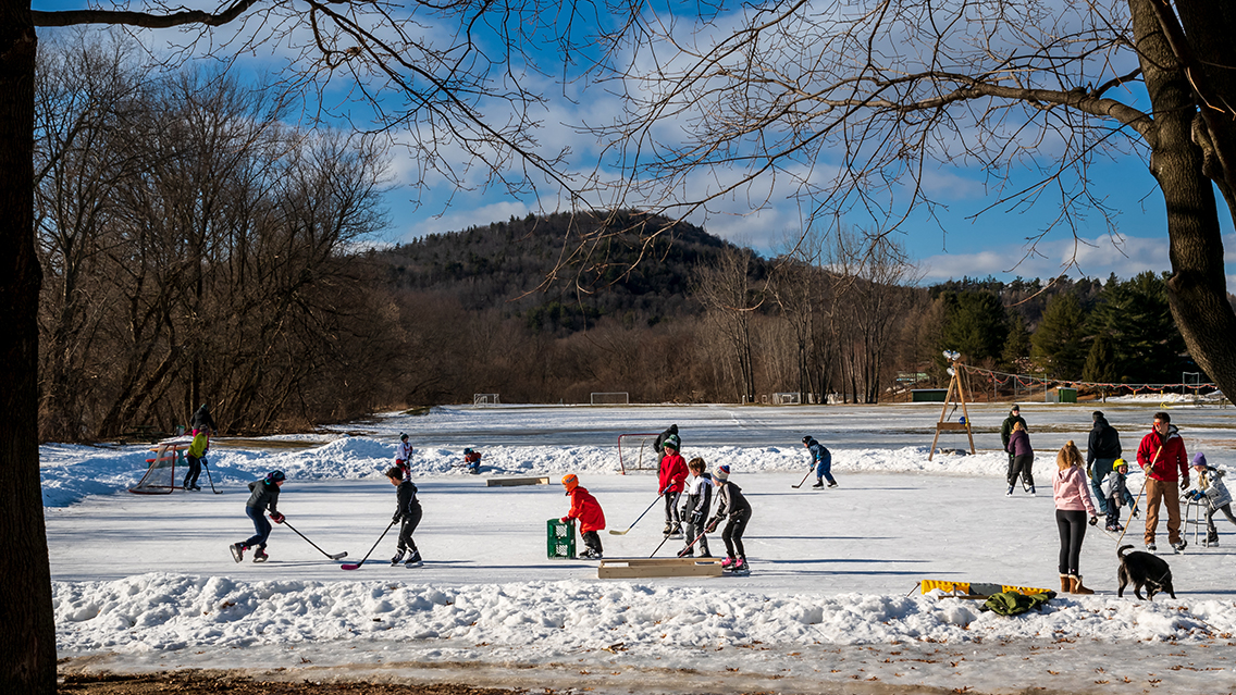 Six Vermont Community Ice Rinks to Skate This Winter